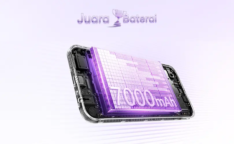 Baterai 7000 mAh
