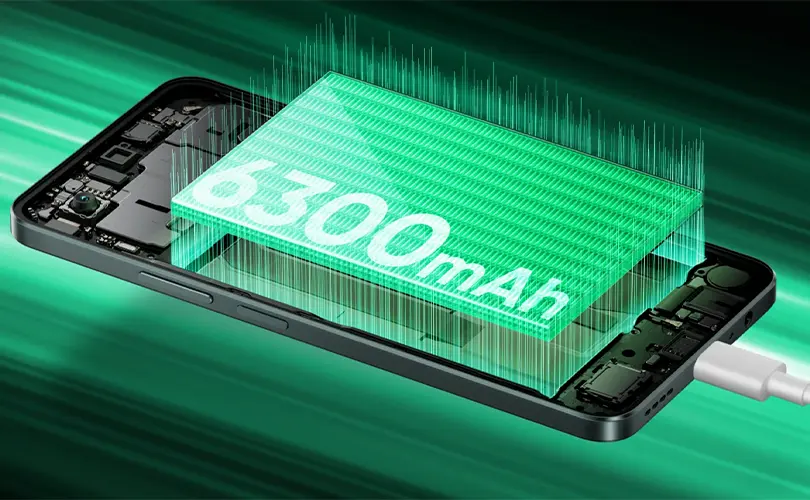 Baterai 6300 mAh