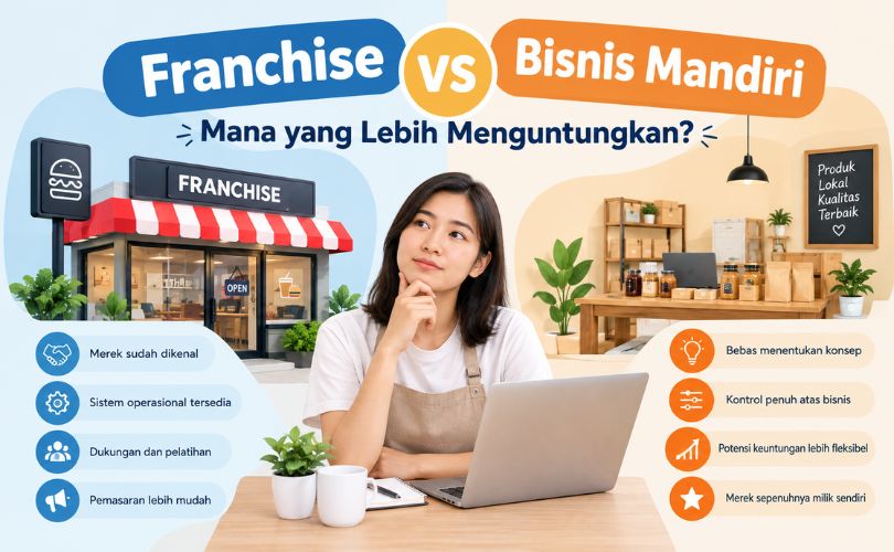Franchise vs Bisnis Mandiri