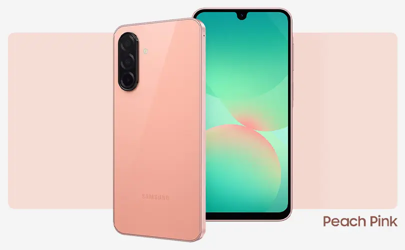 Galaxy A26 A5 Peach Pink