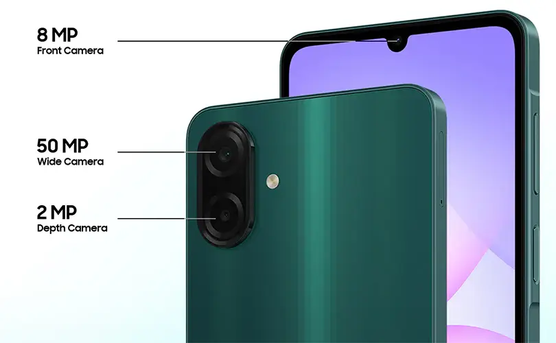 Kamera utama Galaxy A07