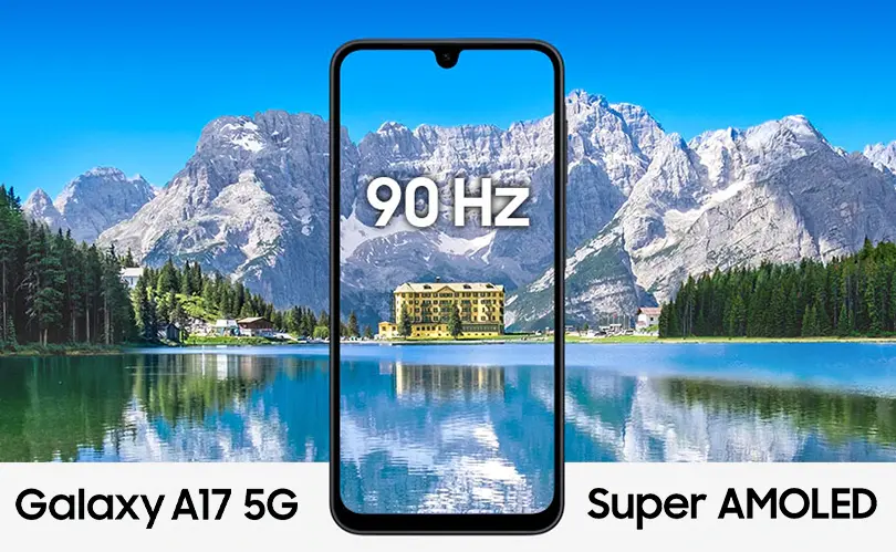 Panel Super AMOLED 6.7 inci Galaxy A17 5G