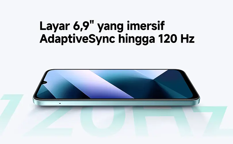 Layar IPS LCD 6.9 inci