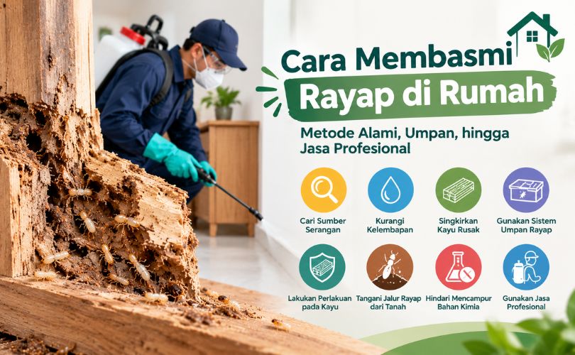 Membasmi Rayap di Rumah