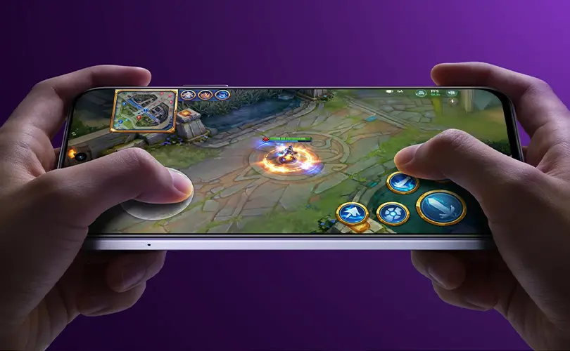 Layar IPS LCD 6.8 inci HD+