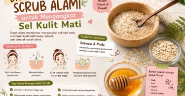 Scrub Alami Buat Sendiri di Rumah [DIY]