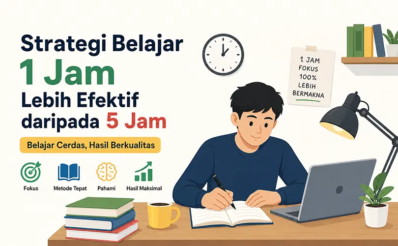 Strategi Belajar 1 Jam Lebih Efektif