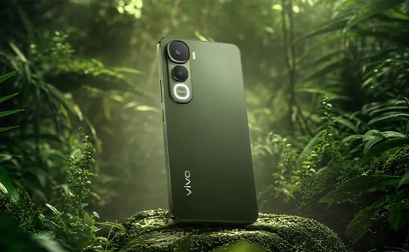 vivo Y400 warna Hijau Tropis