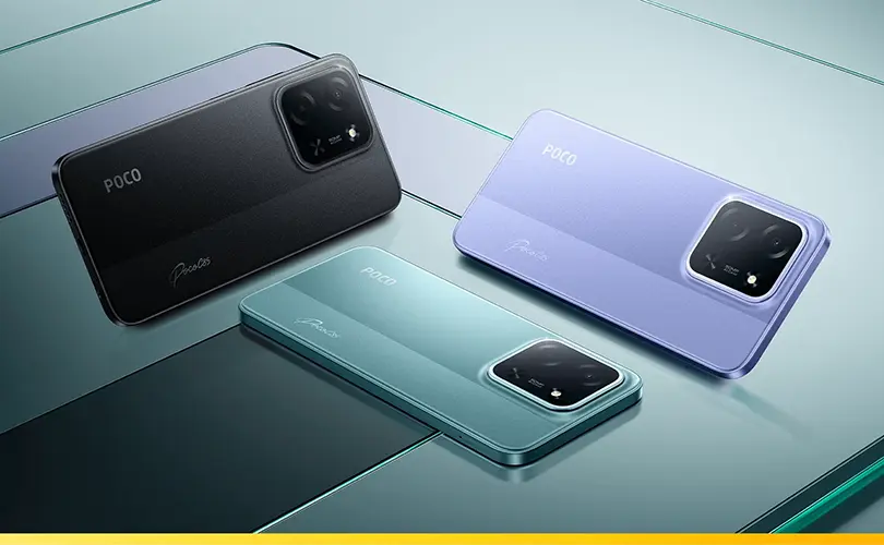 POCO C85 Warna Green, Purple, Black