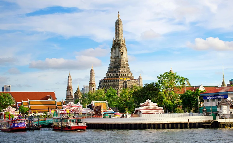 Kuil Wat Arun, Bangkok, Thailand